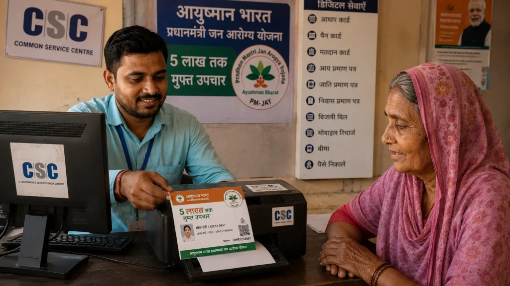 CSC Center से Apply करें