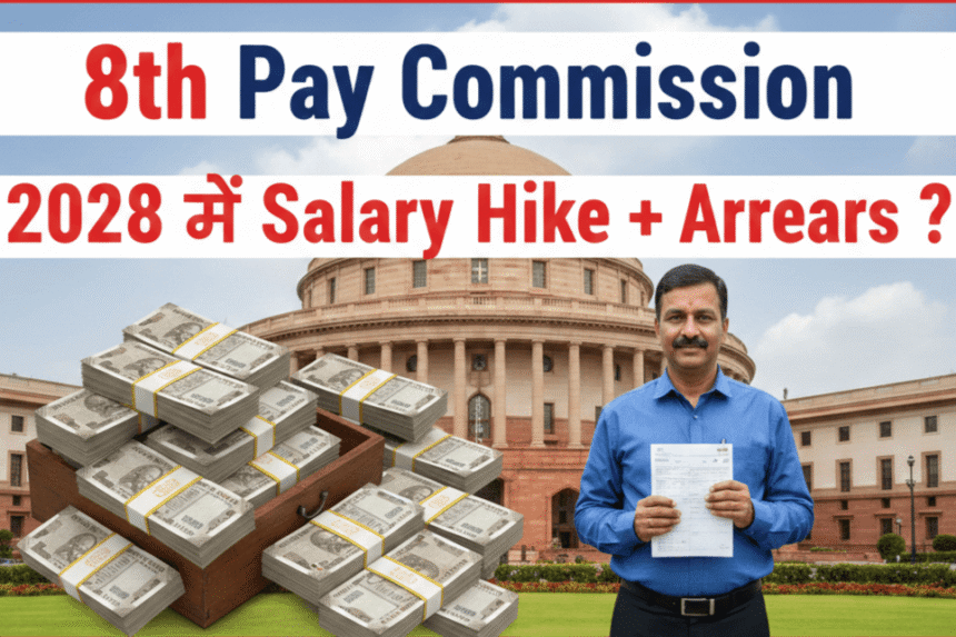 8th Pay Commission Salary Hike: 2028 में लागू हुआ तो कितना मिलेगा एरियर? (Powerful Guide) 8th Pay Commission