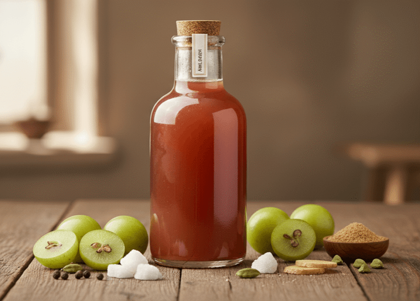 Amla Squash: एक Powerful स्वादिष्ट, ठंडक देने वाला और सेहत से भरपूर ड्रिंक Amla Squash