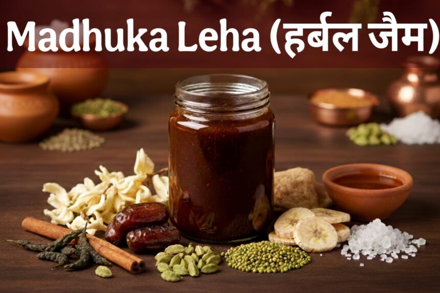 Madhuka Leha के फायदे: बच्चों और बड़ों के लिए Healthy पौष्टिक आयुर्वेदिक हर्बल जैम(2025) Madhuka Leha