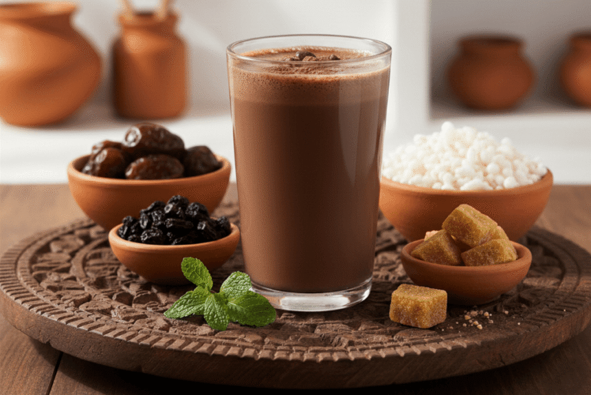 खर्जूरादी मंथ (Kharjuradi Mantha): आयुर्वेदिक Powerful एनर्जी ड्रिंक, फायदे, रेसिपी और सावधानियां (2025) Kharjuradi Mantha