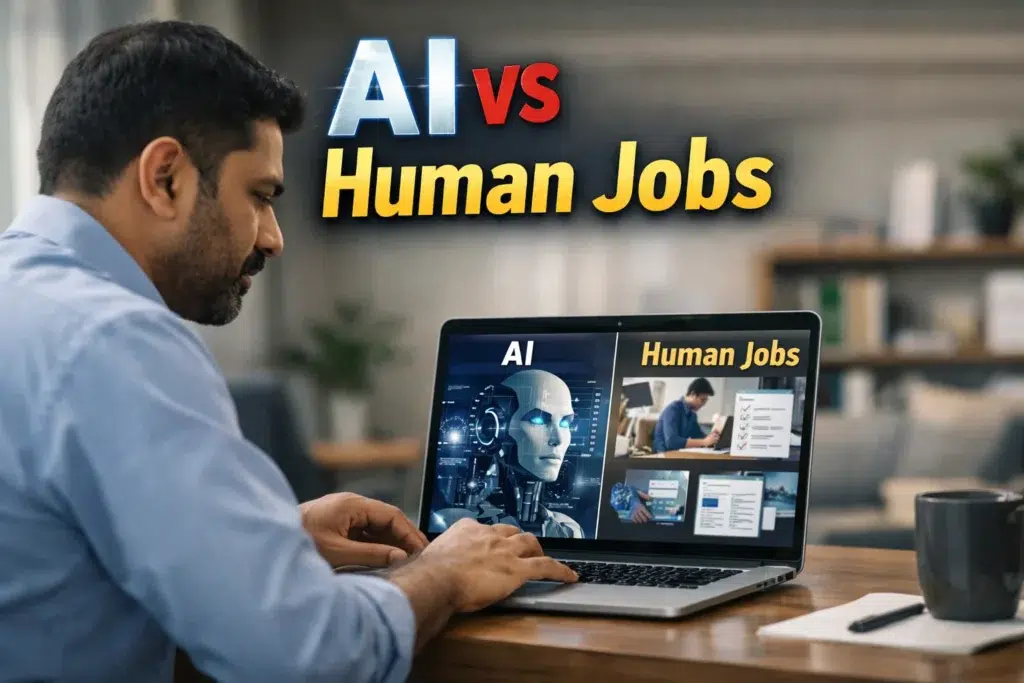 AI vs Human Jobs in 2026: Important Facts, Real and its Impact AI vs Human