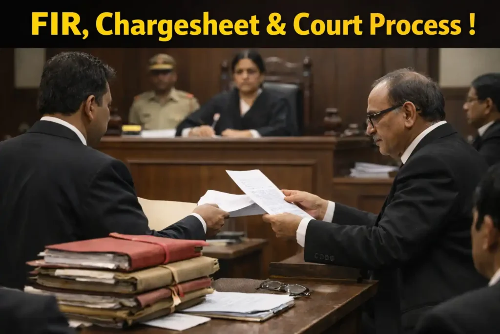 FIR Chargesheet & Court