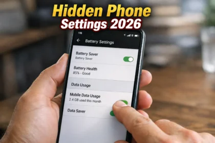 Smartphone Hidden Setting