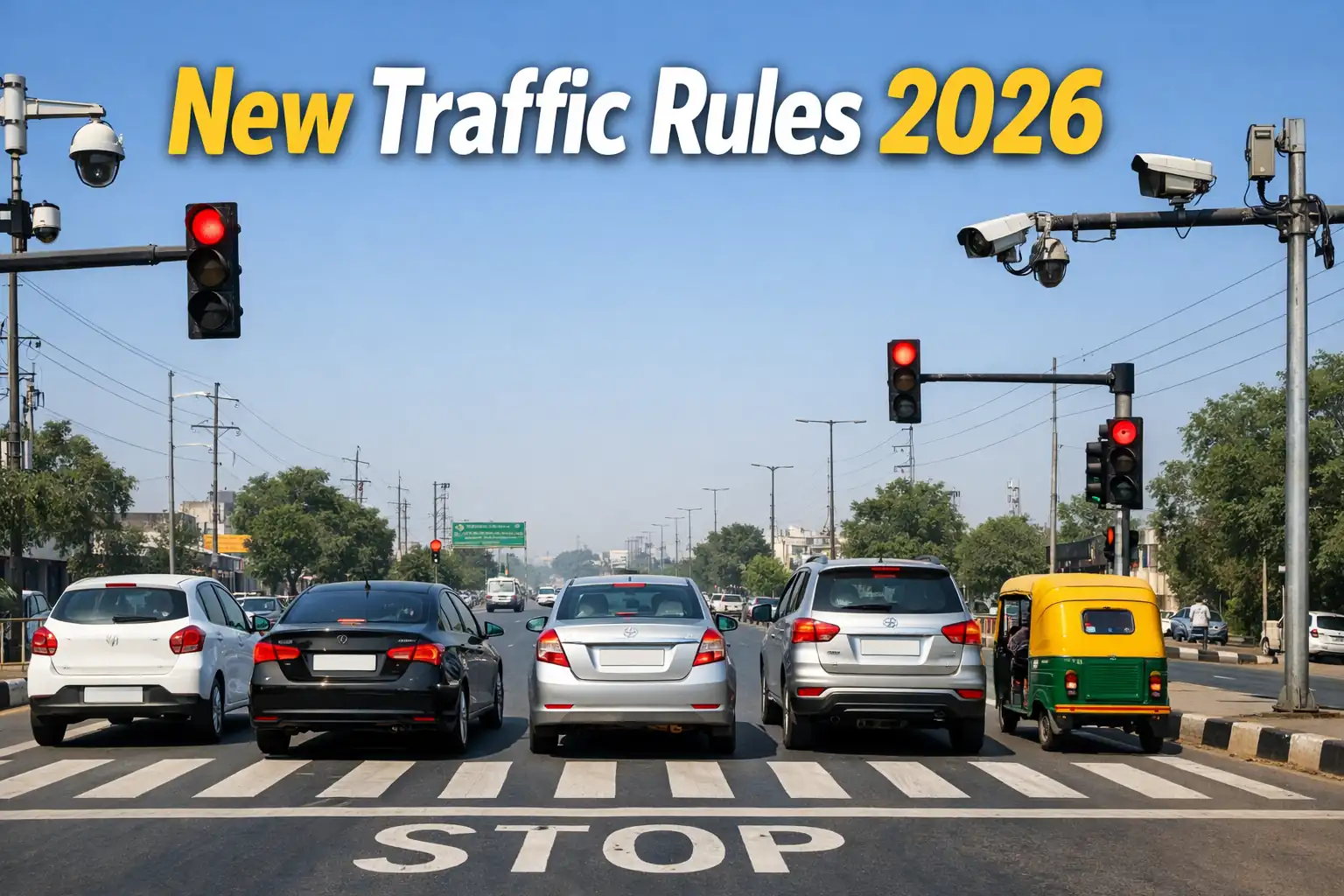 New Traffic Rules & Fines in 2026: Costly Mistakes That Can Easily ...