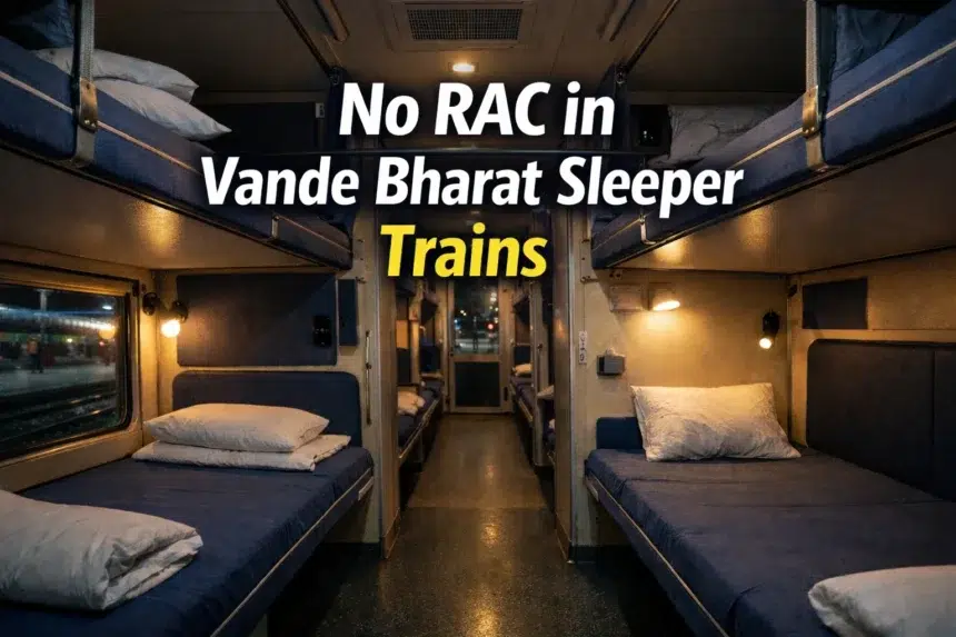 No RAC, New Fare Chart 2026: Vande Bharat Sleeper Tickets Explained Clearly No RAC in Vande Bharat Sleeper
