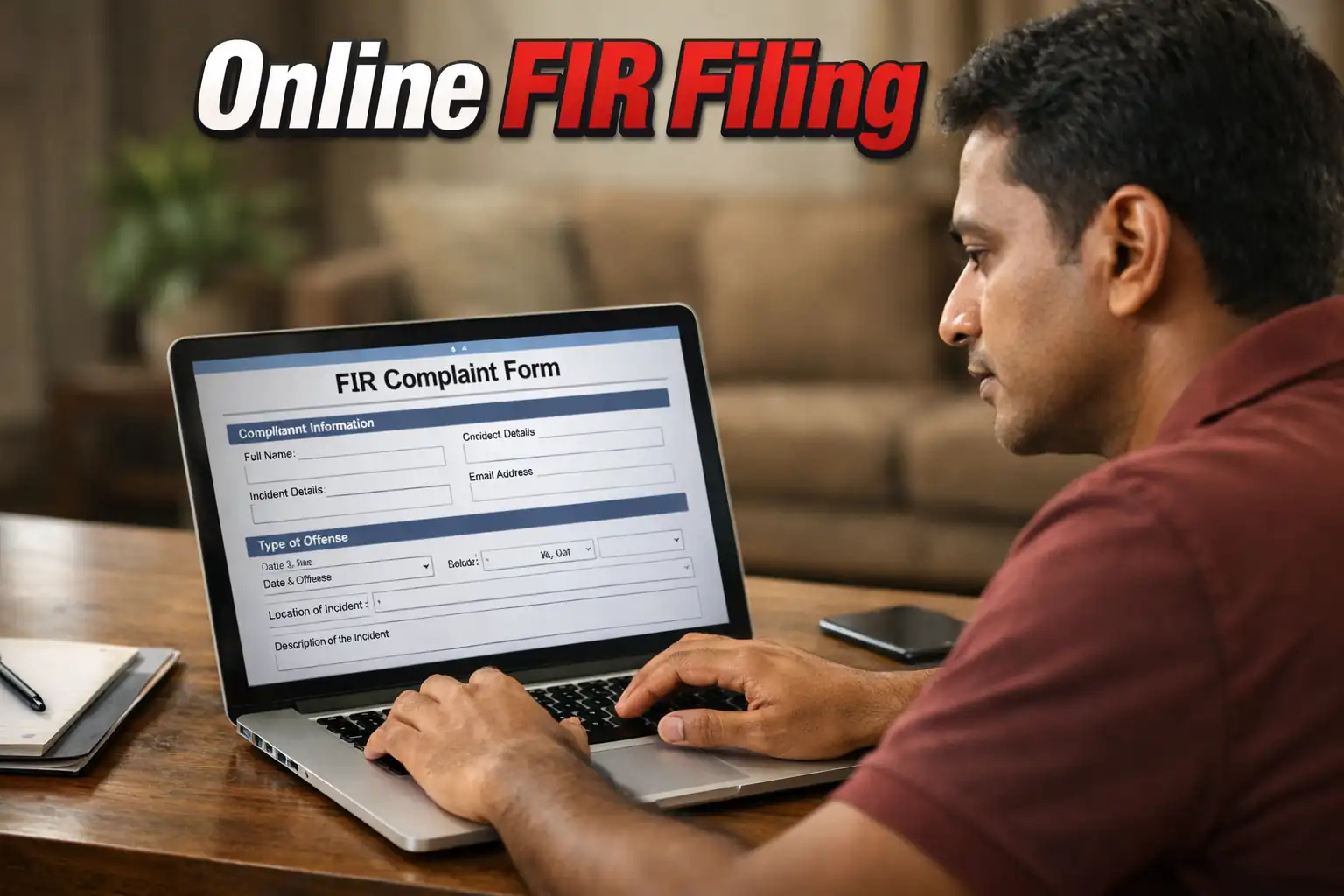 Online FIR Filing