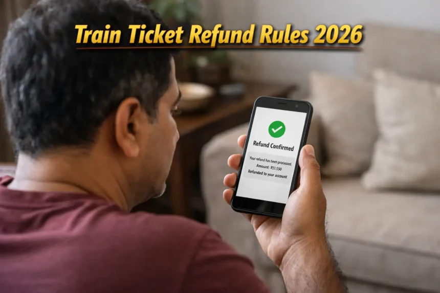 Train Ticket Refund Rules 2026