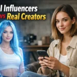 AI-Generated Influencers vs Real Influencers