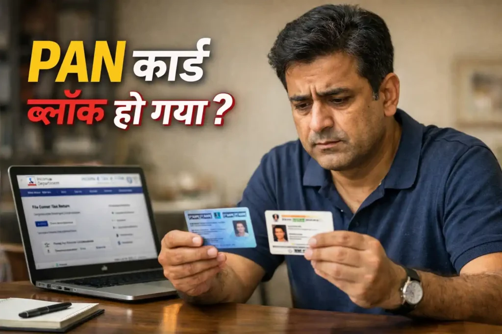 PAN कार्ड ब्लॉक