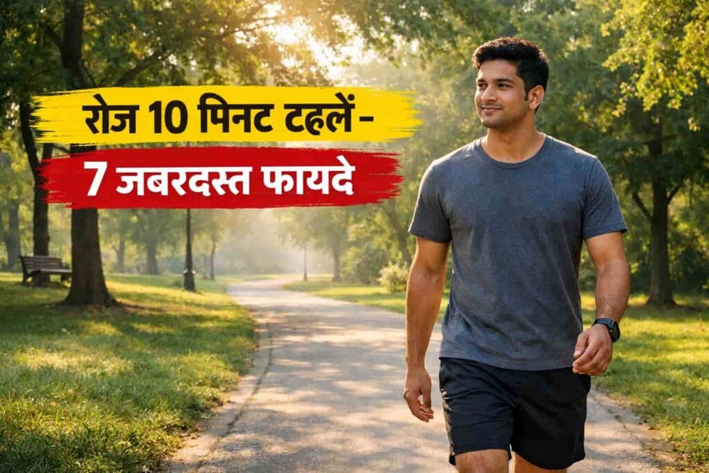 अगर आप रोज 10 मिनट टहलते हैं तो शरीर में ये 7 अद्भुत बदलाव होते हैं – जानिए चौंकाने वाले फायदे 10 मिनट
