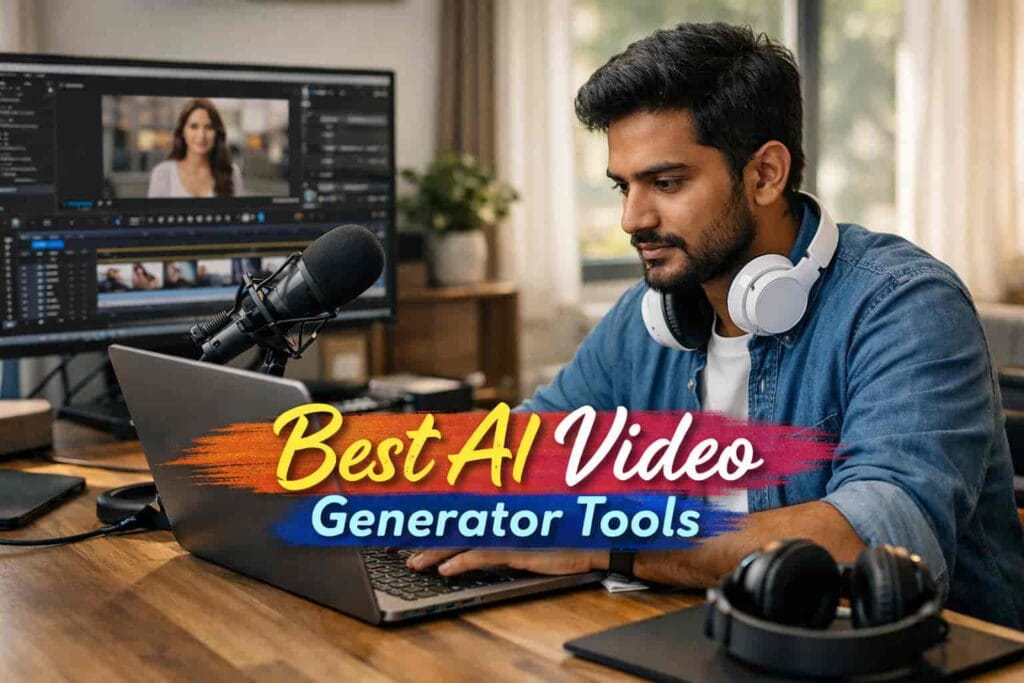 2026 के Best AI Video Generator Tools: आसानी से प्रोफेशनल वीडियो कैसे बनाएं AI Video Generator
