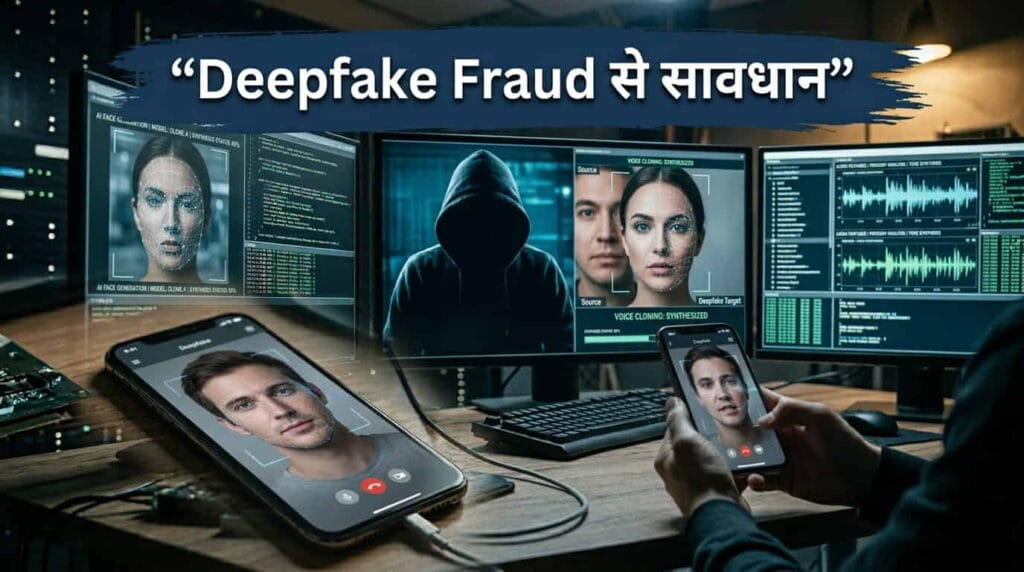 Deepfake Fraud: AI आपकी आवाज़ और चेहरा कैसे नकली बना सकता है ? 2026 Deepfake Fraud