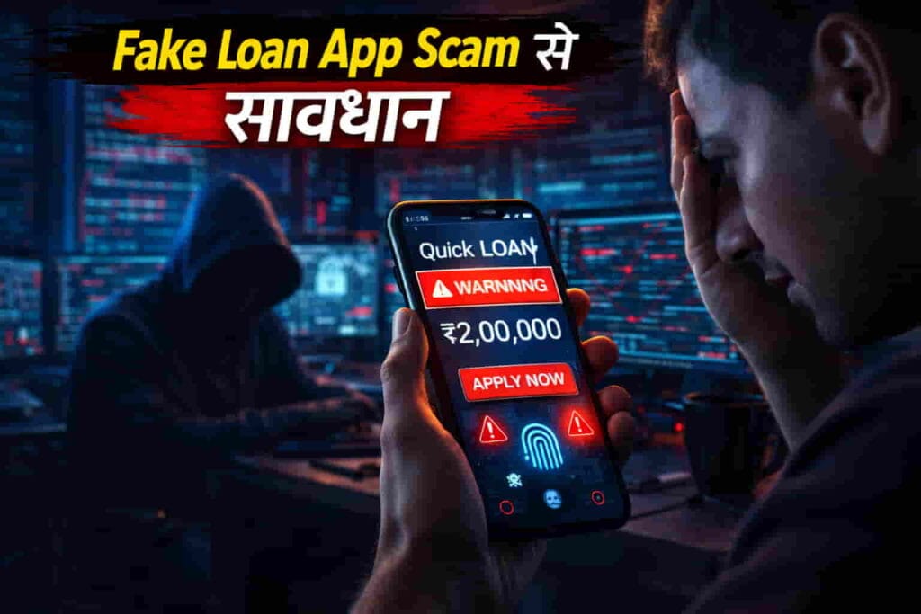 Fake Loan App Scam : कैसे पहचानें नकली लोन ऐप और किन ऐप्स पर लग चुका है बैन 2026 Fake Loan App