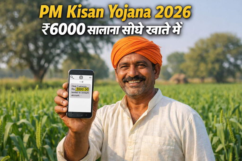PM Kisan Samman Nidhi Yojana 2026: ₹6000 सालाना पाने का आसान और Powerful तरीका। PM Kisan Samman Nidhi Yojana