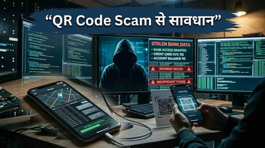 QR Code Scam: एक स्कैन में खाली हो सकता है आपका बैंक अकाउंट 2026 QR Code Scam