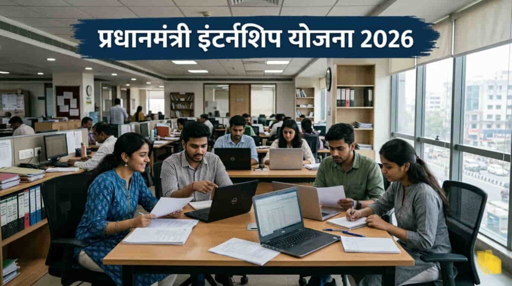 प्रधानमंत्री इंटर्नशिप योजना 2026: युवाओं के लिए करियर बनाने का सुनहरा अवसर Big Opportunity प्रधानमंत्री इंटर्नशिप