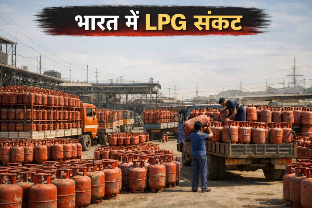 भारत में LPG संकट का बड़ा खतरा LPG Crisis : ईरान युद्ध से गैस सप्लाई पर गंभीर असर 2026 LPG संकट