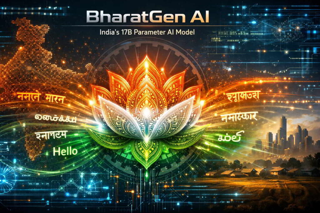 BharatGen AI: भारत का अपना 17-Billion Parameter वाला AI मॉडल लॉन्च BharatGen AI-India’s 17B Parameter AI Model