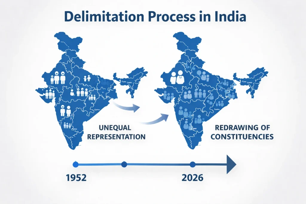 Delimination Process in India