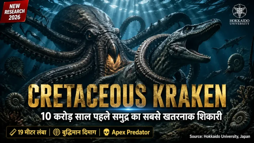 Giant Octopus Fossil-Hokkaido University Research