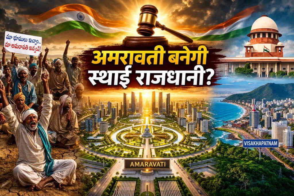 आंध्र प्रदेश की राजधानी का सस्पेंस खत्म ? क्या अमरावती बनेगी स्थाई राजधानी ? आंध्र प्रदेश की राजधानी का सस्पेंस खत्म