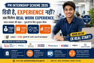 PM INTERNSHIP SCHEME 2026