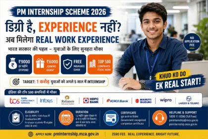 PM INTERNSHIP SCHEME 2026